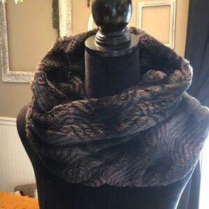 Faux Fur Infinity Scarf